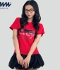 Áo Baby Tee MIA Style Chính Hãng Màu Đỏ, Vải Cotton 2 Chiều Dày Dặn Cao Cấp In 3D